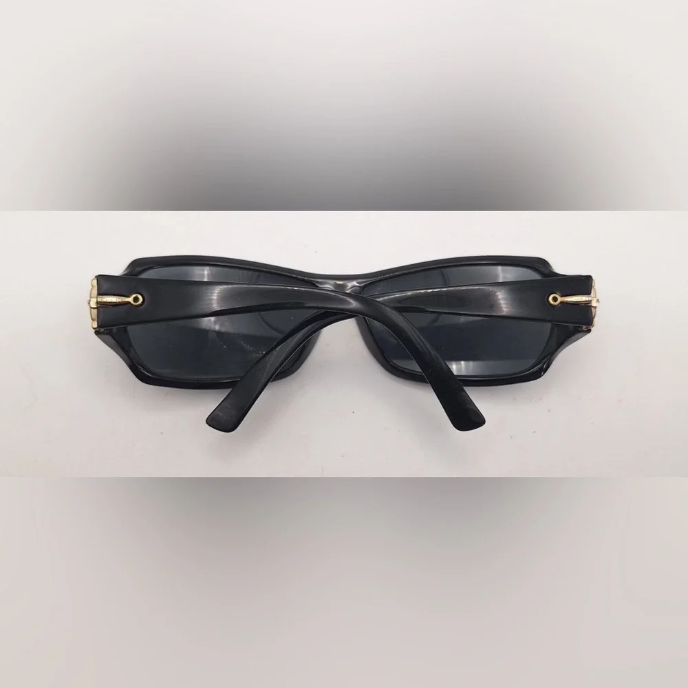 Gucci Black Oval Sunglasses Frames Only Italy - Picture 4 of 8